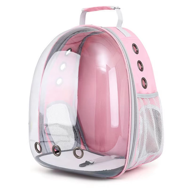 Pet Cat Backpack Bubble Space Capsule Dog Backpack Small Pet Dog Backpack Suitable for Outdoor Travel Hiking Pet Backpack