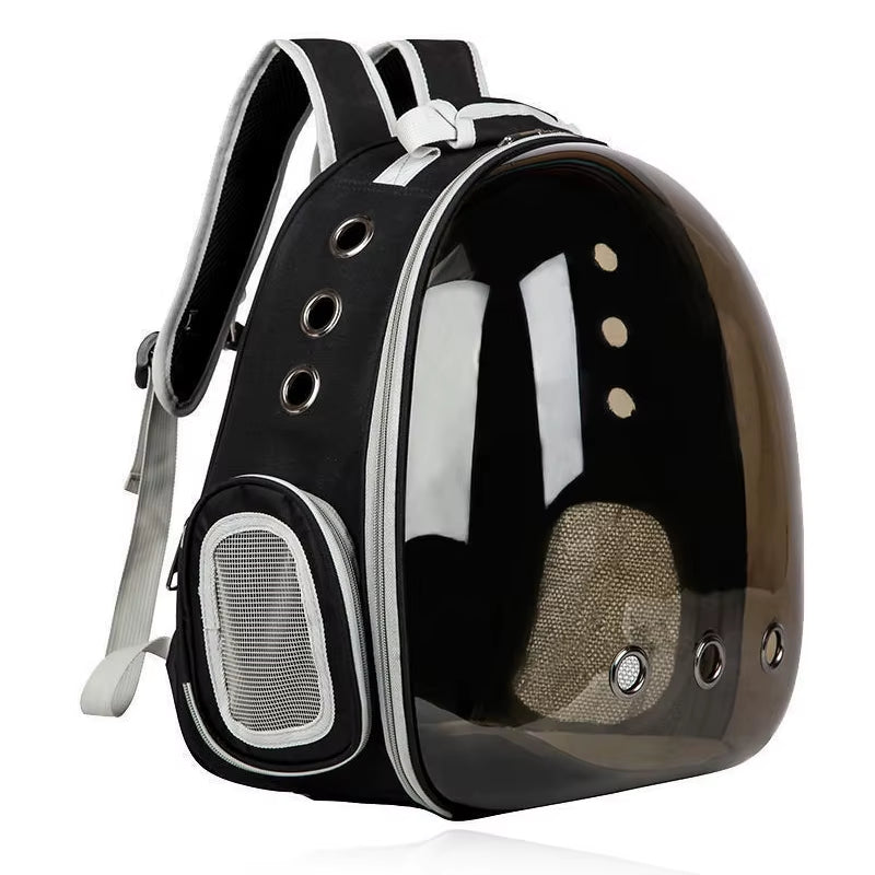 Pet Cat Backpack Bubble Space Capsule Dog Backpack Small Pet Dog Backpack Suitable for Outdoor Travel Hiking Pet Backpack