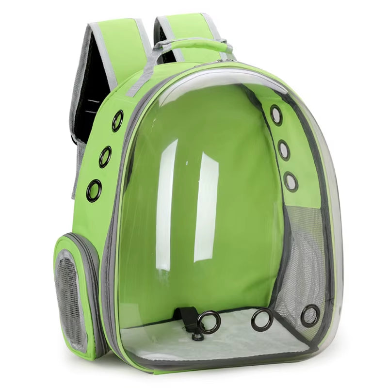 Pet Cat Backpack Bubble Space Capsule Dog Backpack Small Pet Dog Backpack Suitable for Outdoor Travel Hiking Pet Backpack