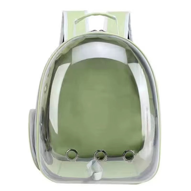 Pet Cat Backpack Bubble Space Capsule Dog Backpack Small Pet Dog Backpack Suitable for Outdoor Travel Hiking Pet Backpack