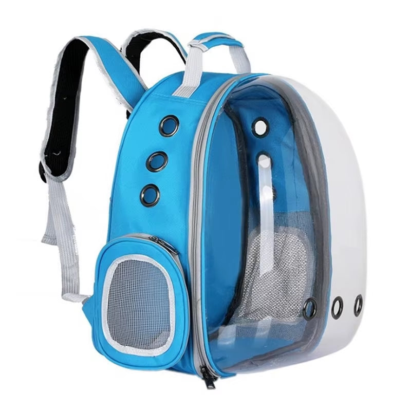 Pet Cat Backpack Bubble Space Capsule Dog Backpack Small Pet Dog Backpack Suitable for Outdoor Travel Hiking Pet Backpack