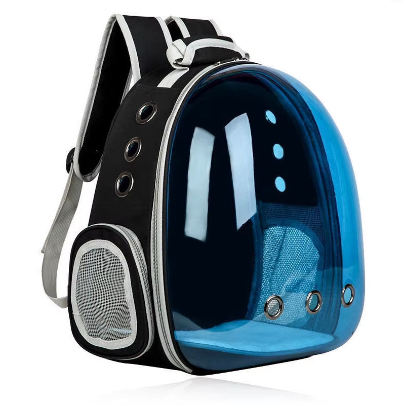 Pet Cat Backpack Bubble Space Capsule Dog Backpack Small Pet Dog Backpack Suitable for Outdoor Travel Hiking Pet Backpack