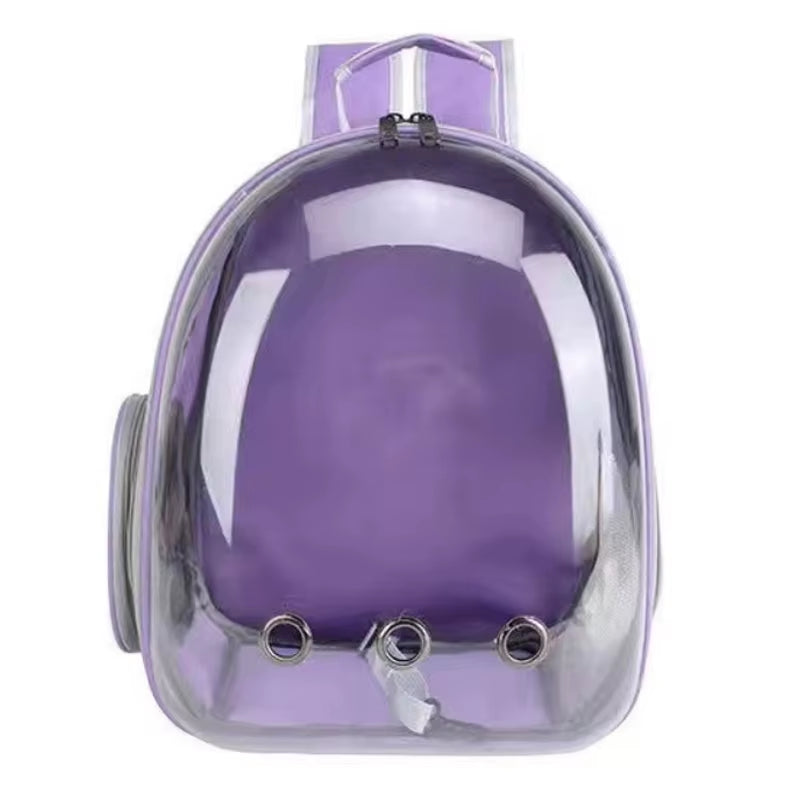 Pet Cat Backpack Bubble Space Capsule Dog Backpack Small Pet Dog Backpack Suitable for Outdoor Travel Hiking Pet Backpack